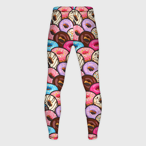 Мужские тайтсы Sweet donuts / 3D-принт – фото 2