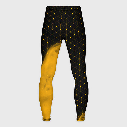 Мужские тайтсы BUBBLE KVASS Огонь / 3D-принт – фото 2