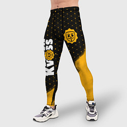 Тайтсы мужские BUBBLE KVASS Огонь, цвет: 3D-принт — фото 2