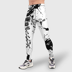 Тайтсы мужские Токийские мстители Tokyo Revengers logo краска, цвет: 3D-принт — фото 2