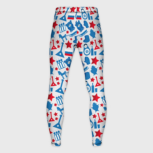 Мужские тайтсы Русский Символизм / 3D-принт – фото 2