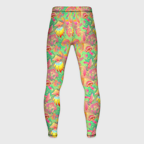 Мужские тайтсы Магические Грибы Психоделика / 3D-принт – фото 2