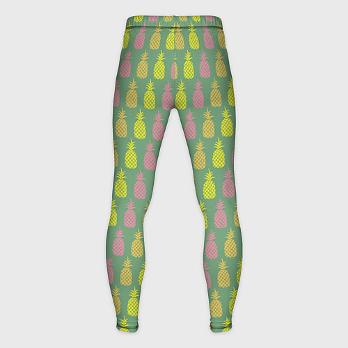 Мужские тайтсы Шествие ананасов / 3D-принт – фото 2