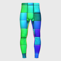 Тайтсы мужские Color geometrics pattern Vanguard, цвет: 3D-принт