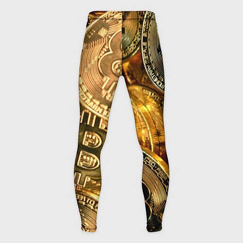 Мужские тайтсы Биткойны / 3D-принт – фото 2