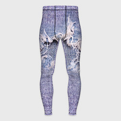 Тайтсы мужские Hole in jeans - Rag, цвет: 3D-принт