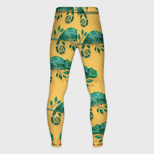 Мужские тайтсы Хамелеон принт / 3D-принт – фото 2