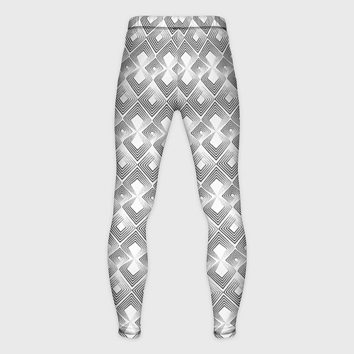 Мужские тайтсы Art deco white background / 3D-принт – фото 2