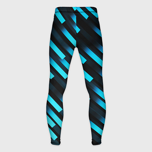 Мужские тайтсы Bandpass flow / 3D-принт – фото 2