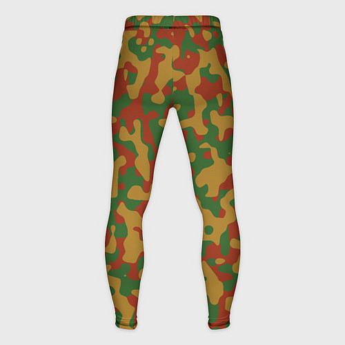 Мужские тайтсы Камуфляж WW2 German / 3D-принт – фото 2