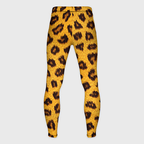 Мужские тайтсы Текстура леопарда / 3D-принт – фото 2