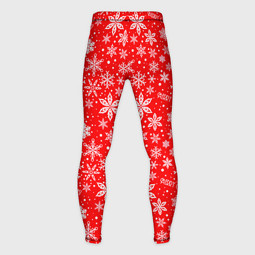 Мужские тайтсы Merry christmas new year / 3D-принт – фото 2