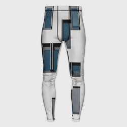 Мужские тайтсы Абстрактный лабиринт из окон и стен