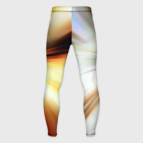 Мужские тайтсы Абстрактные светлые лучи из тени / 3D-принт – фото 2