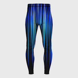 Тайтсы мужские Neon line stripes, цвет: 3D-принт