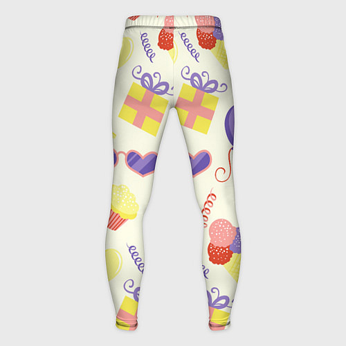 Мужские тайтсы Holiday / 3D-принт – фото 2