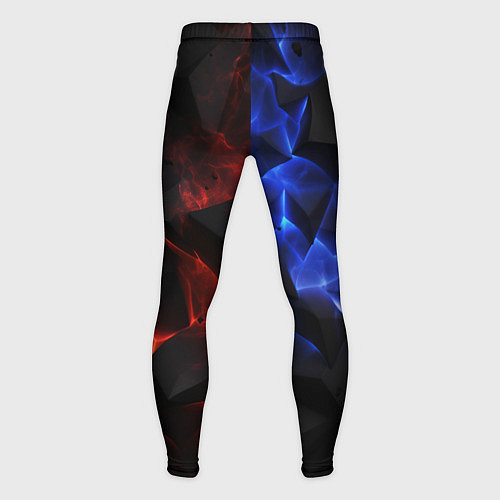 Мужские тайтсы Объемные черные плиты / 3D-принт – фото 2