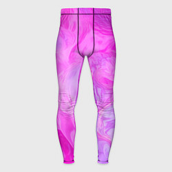 Тайтсы мужские Розовая текстура, цвет: 3D-принт