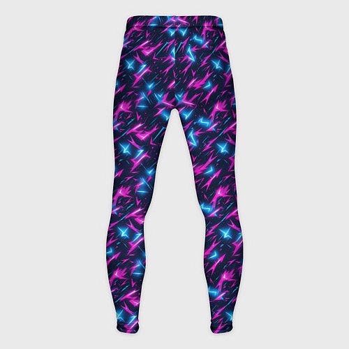 Мужские тайтсы Неоновый бум / 3D-принт – фото 2