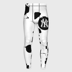 Тайтсы мужские New York yankees - baseball team pattern, цвет: 3D-принт