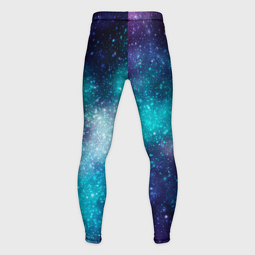 Мужские тайтсы Космические туманности / 3D-принт – фото 2