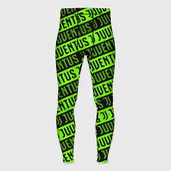 Мужские тайтсы Juventus green pattern sport