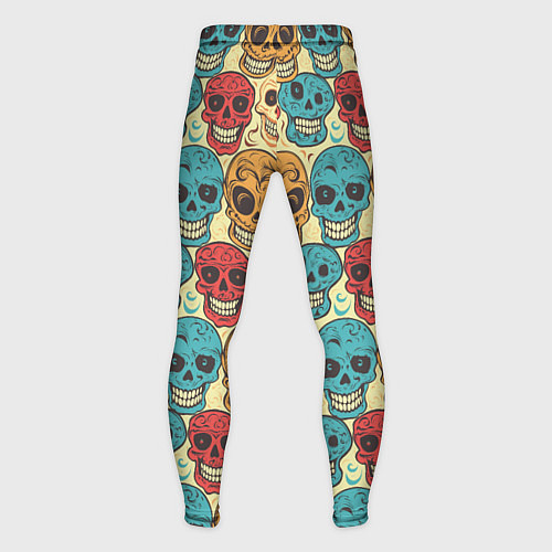 Мужские тайтсы День мёртвых / 3D-принт – фото 2
