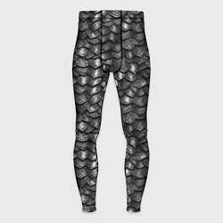 Тайтсы мужские Железная броня текстура, цвет: 3D-принт