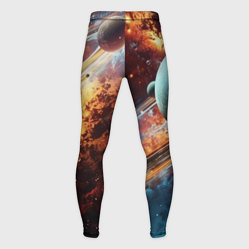 Мужские тайтсы Большая планета / 3D-принт – фото 2