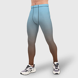 Тайтсы мужские Текстура градиент, цвет: 3D-принт — фото 2