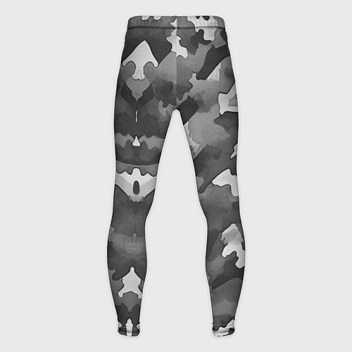 Мужские тайтсы Городской камуфляж внутренних войск / 3D-принт – фото 2