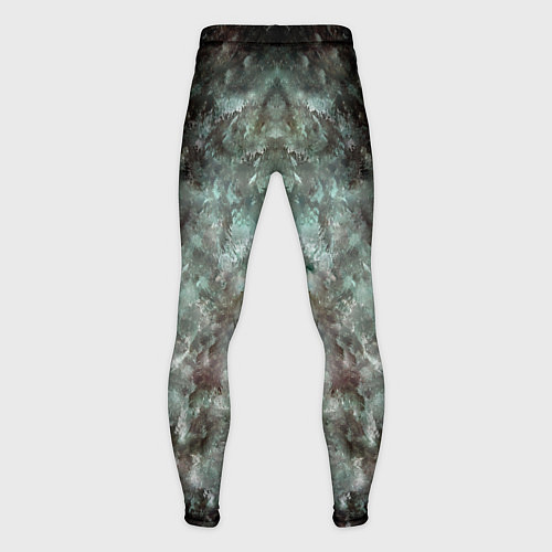 Мужские тайтсы Лесной принт / 3D-принт – фото 2