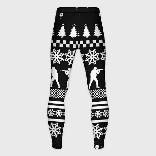 Мужские тайтсы Among us x cs go / 3D-принт – фото 2