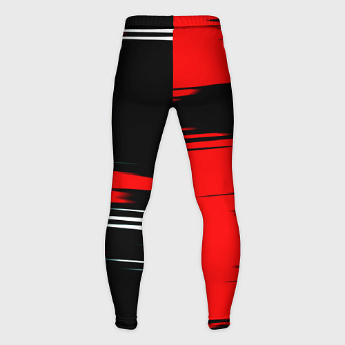 Мужские тайтсы Россия полосы краски / 3D-принт – фото 2