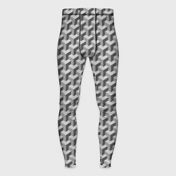 Тайтсы мужские Куб на кубе, цвет: 3D-принт