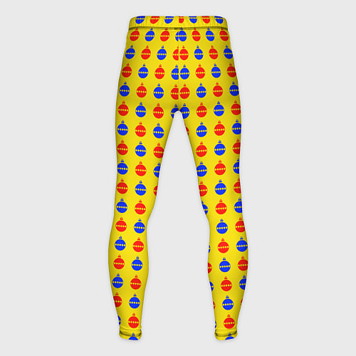 Мужские тайтсы Яркие шары / 3D-принт – фото 2