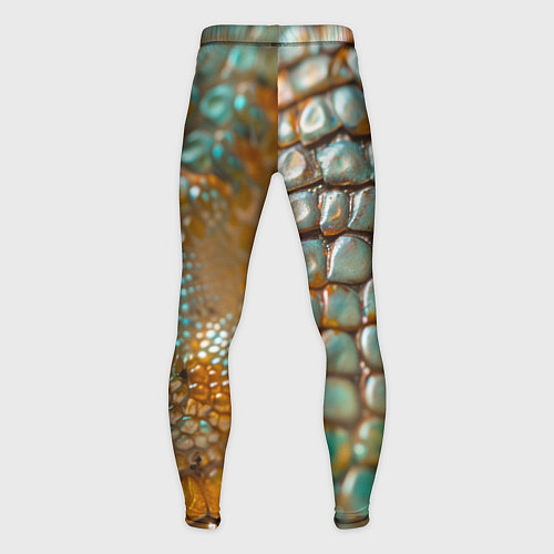 Мужские тайтсы Почувствуй себя змеей / 3D-принт – фото 2
