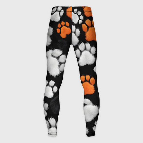 Мужские тайтсы Мохнатые лапки / 3D-принт – фото 2