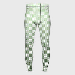 Тайтсы мужские Бледный зелёный градиент текстура, цвет: 3D-принт