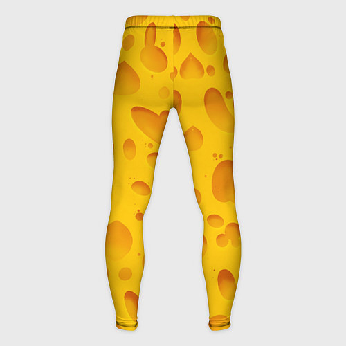 Мужские тайтсы Сыр / 3D-принт – фото 2