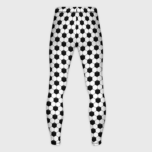 Мужские тайтсы Текстура футбольного мяча / 3D-принт – фото 2