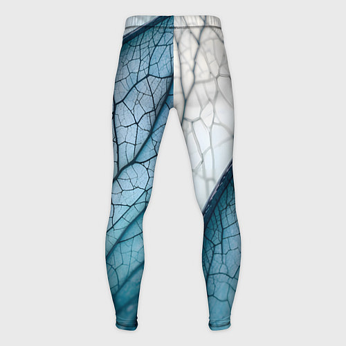 Мужские тайтсы Листья с прожилками / 3D-принт – фото 2
