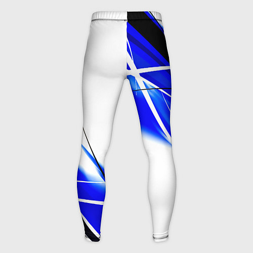 Мужские тайтсы Monster energy линии абстракции / 3D-принт – фото 2