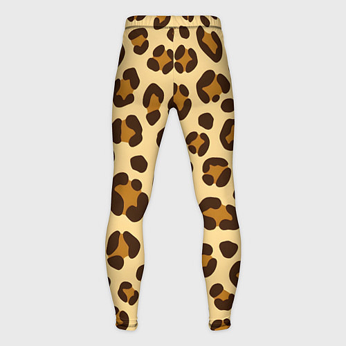 Мужские тайтсы Паттерн с пятнами леопарда / 3D-принт – фото 2