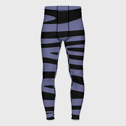 Тайтсы мужские Морские полоски, цвет: 3D-принт