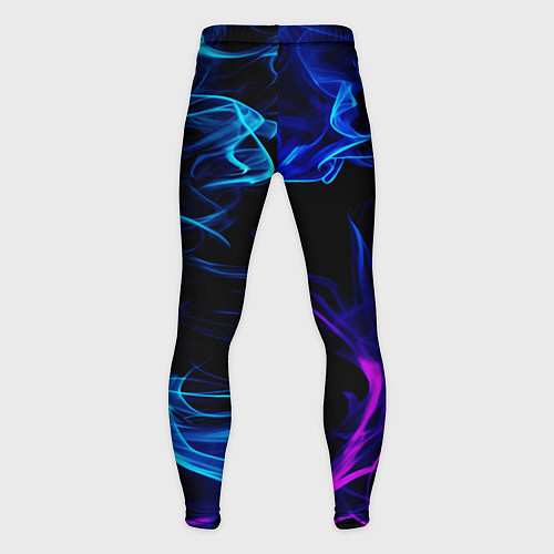 Мужские тайтсы Color blue pink / 3D-принт – фото 2