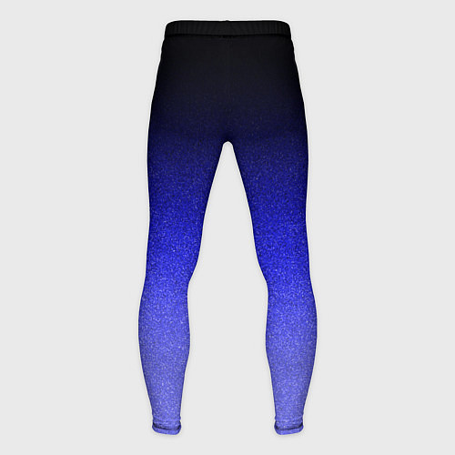 Мужские тайтсы Градиент индиго из чёрно в синий текстура крошка / 3D-принт – фото 2