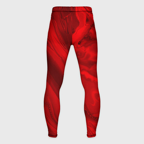 Мужские тайтсы Красный камень абстракция / 3D-принт – фото 2