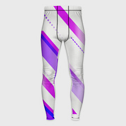 Мужские тайтсы Color white pink