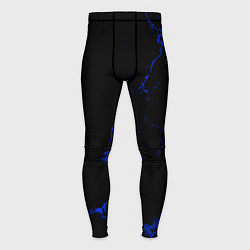 Мужские тайтсы Color black blue